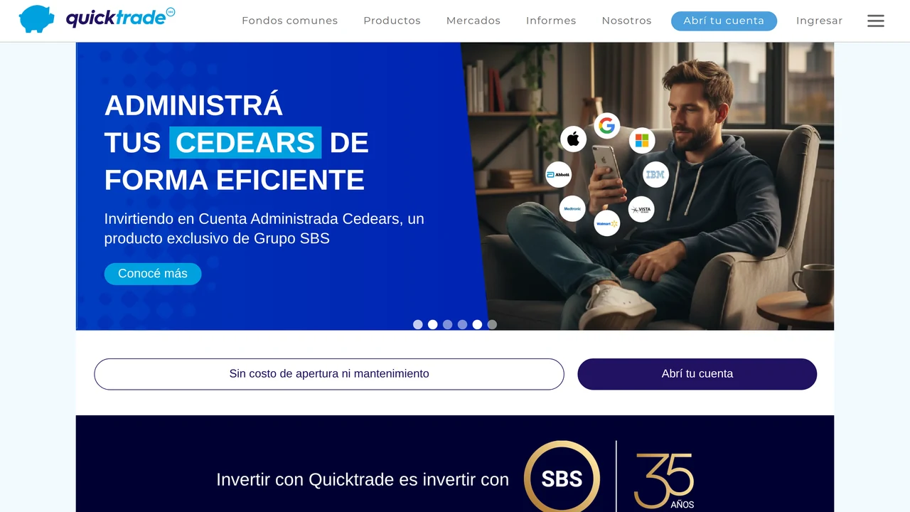 Quicktrade: nuestra opinión para Argentina